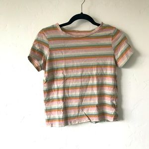 American Eagle cute striped shirt